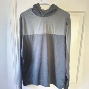 Men's Gray Hoodie Shirt